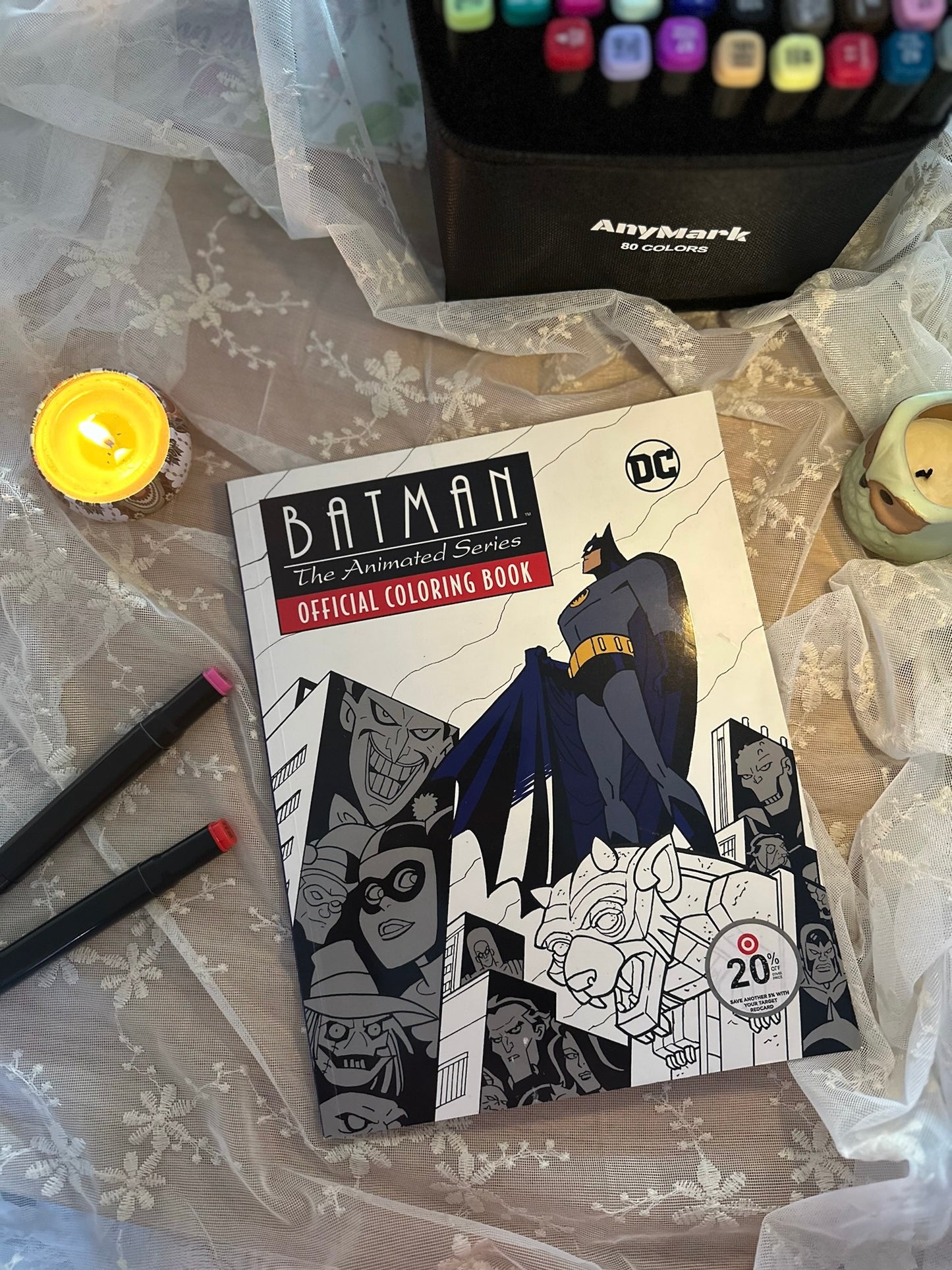 Batman: The Animated Series: Official Coloring Book 64 pages