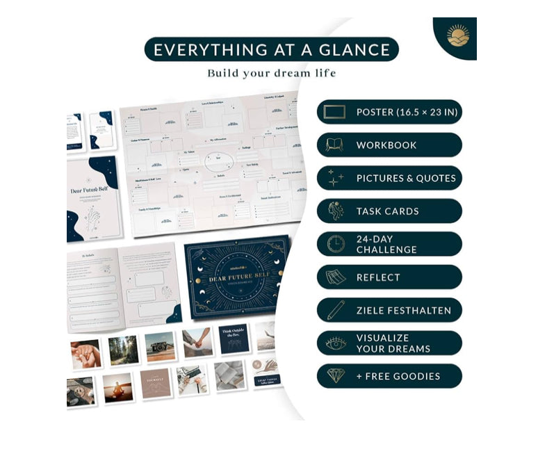 Vision Board Kit “Dear Future Me”