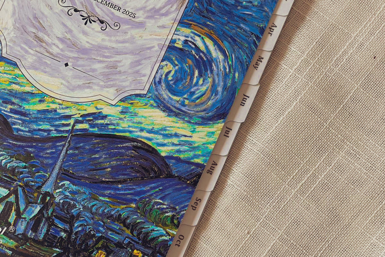 Van Gogh Planner 2025