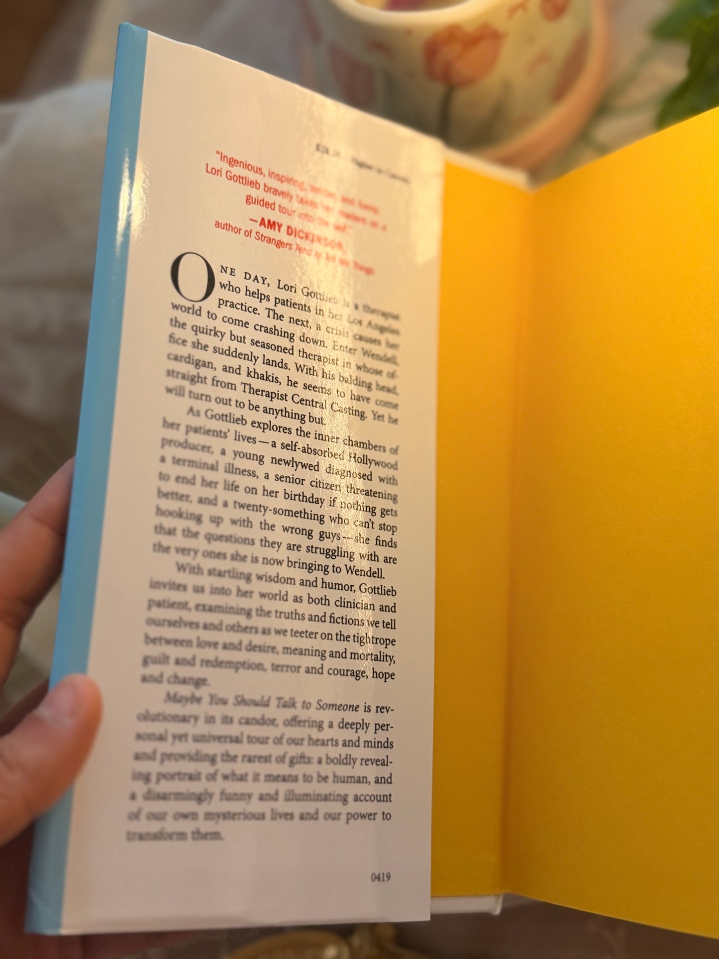 Maybe You Should Talk To Someone: A Therapist, HER Therapist, and Our Lives Revealed | Hardcover
