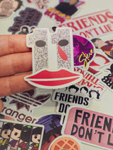 Stranger Things Stickers (10 Pcs)