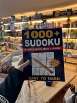 1000+ Sudoku Puzzles for Adults: from Easy to Hard for adults.