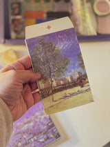 480Pcs Vintage Van Gogh Oil Painting Aesthetic Scrapbook Kit for Bullet Junk Journal