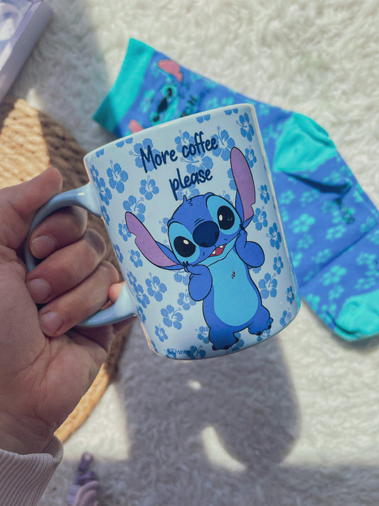Stitch Mug and Socks Set