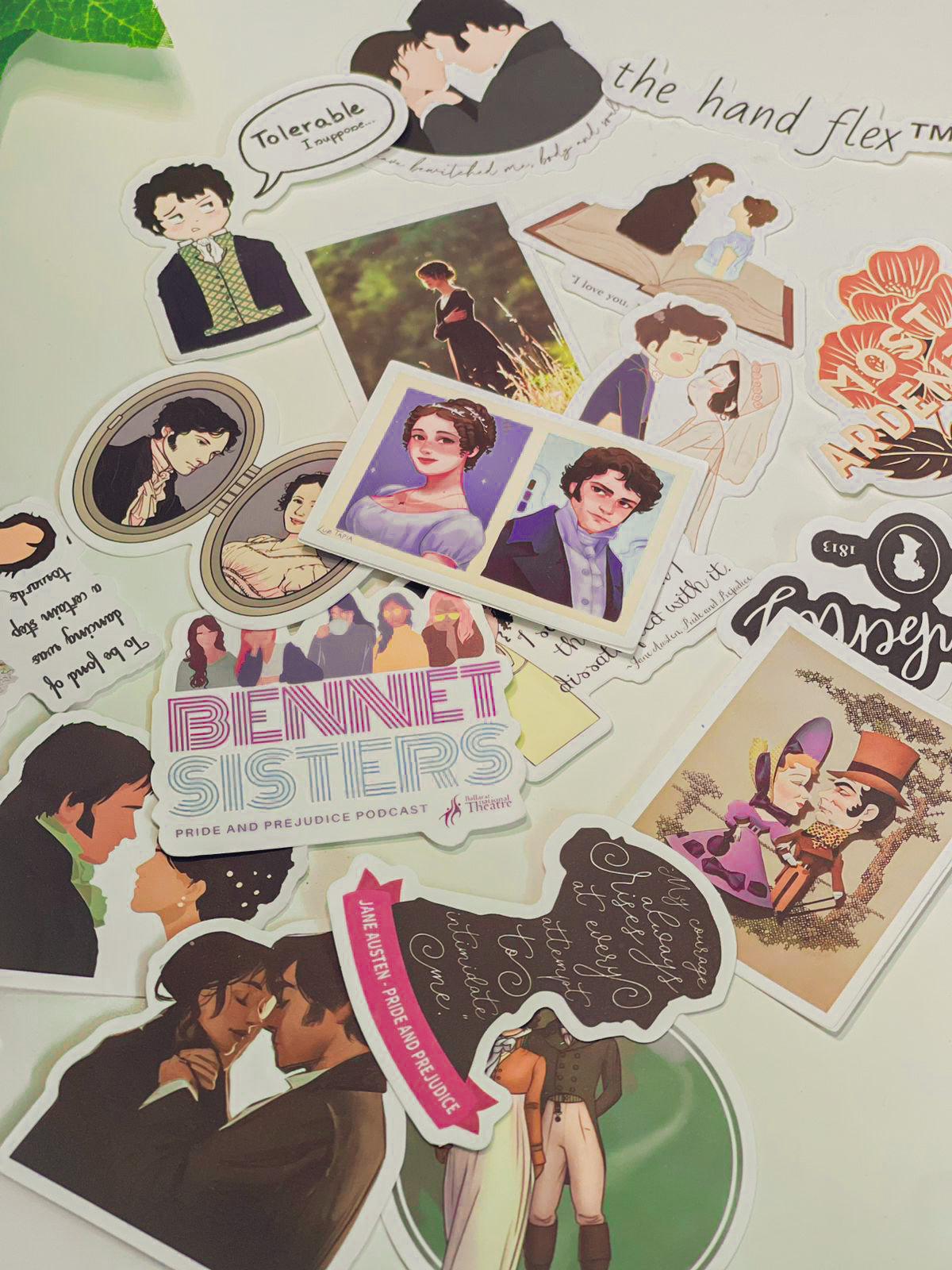 Pride & Prejudice Stickers (10 Pcs)