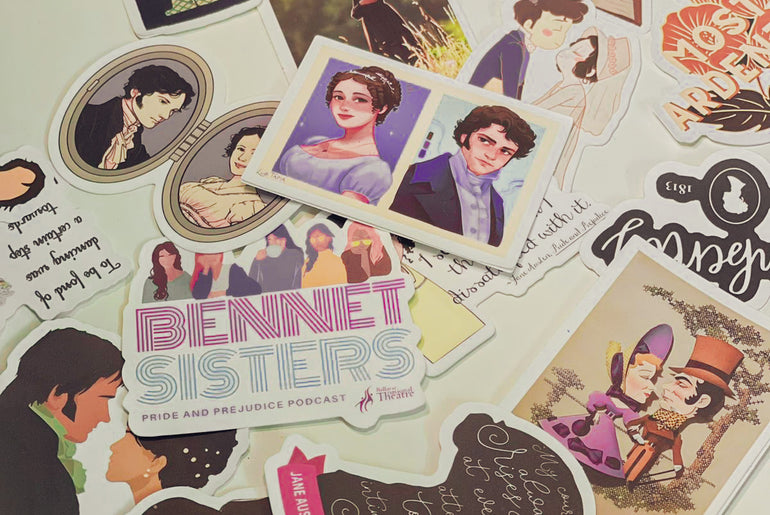 Pride & Prejudice Stickers (10 Pcs)