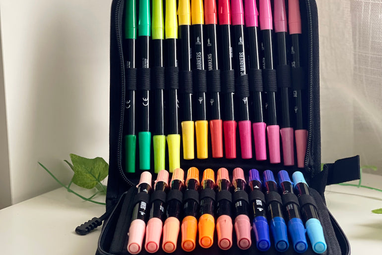 48 Dual-Tip Acrylic Markers