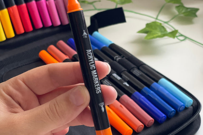 48 Dual-Tip Acrylic Markers