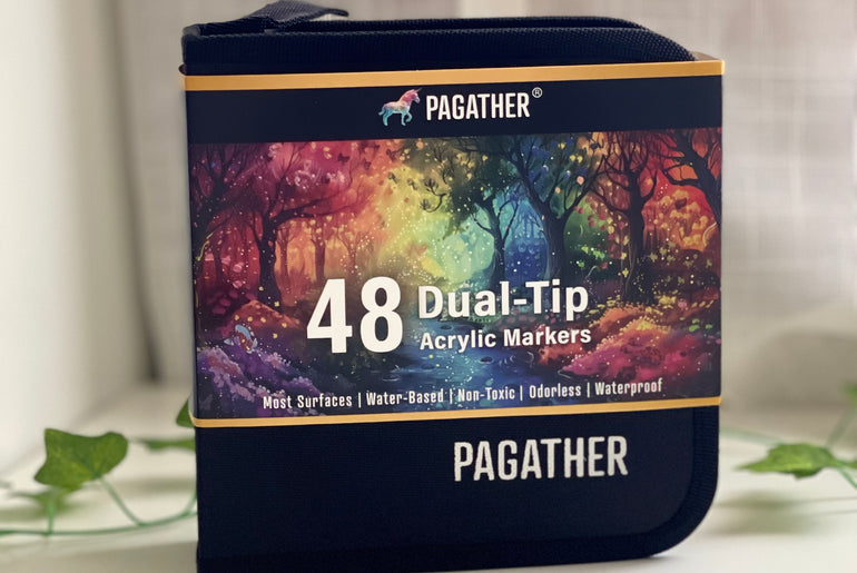 48 Dual-Tip Acrylic Markers