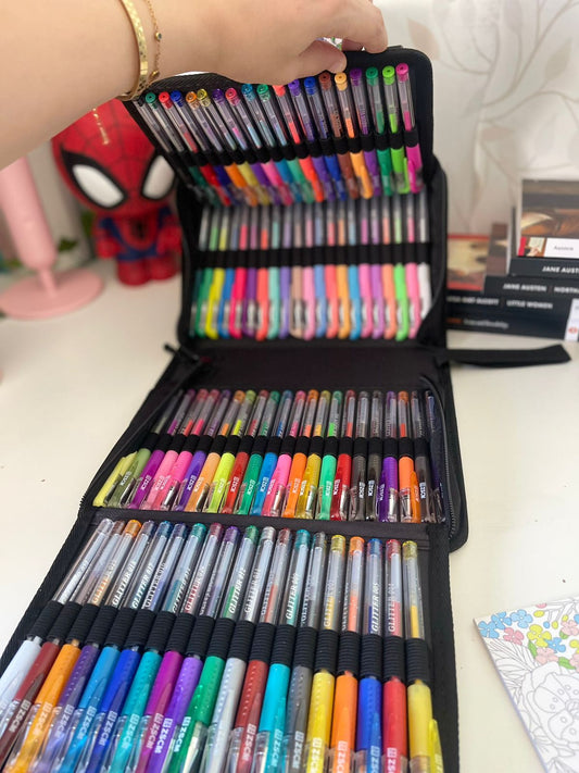 202 Pack Gel Pen For Coloring Books