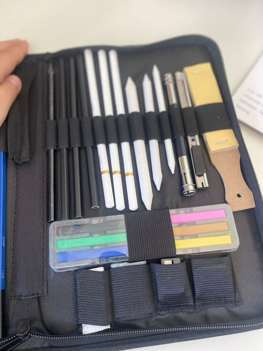 50 Pack Drawing Set Sketch Kit