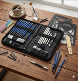 50 Pack Drawing Set Sketch Kit