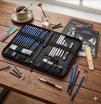 50 Pack Drawing Set Sketch Kit