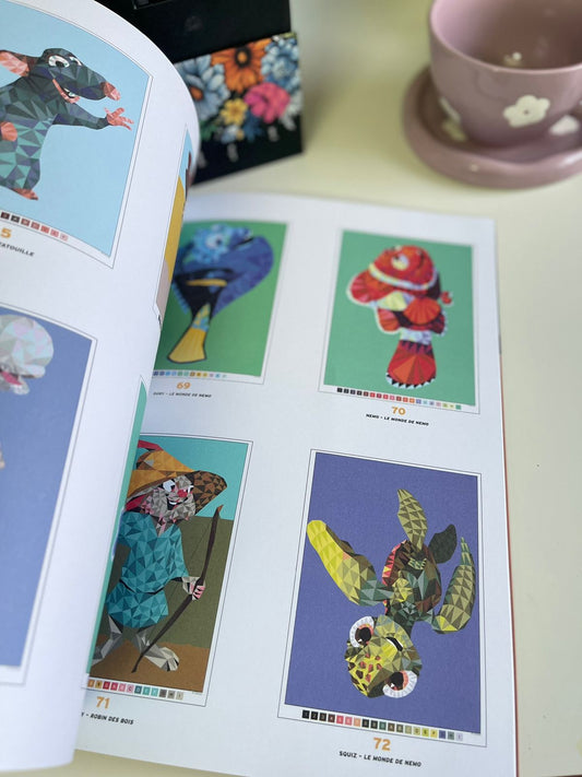 Disney | Triangles mystery coloring book
