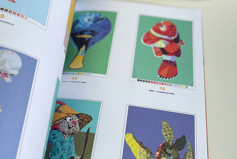 Disney | Triangles mystery coloring book