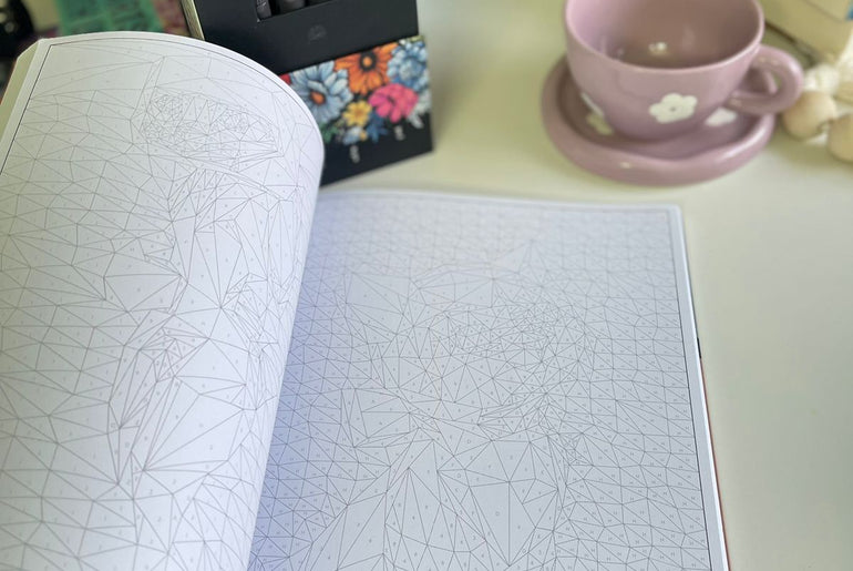 Disney | Triangles mystery coloring book