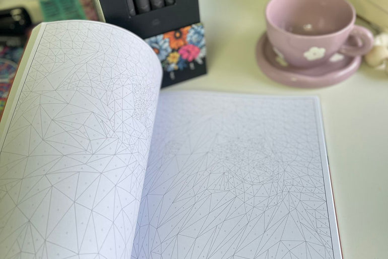 Disney | Triangles mystery coloring book
