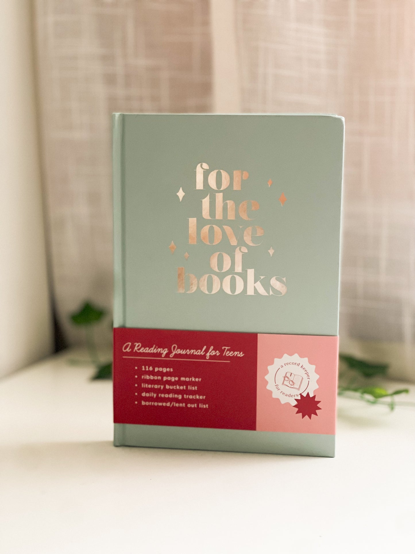 For the Love of books (Reading Journal)
